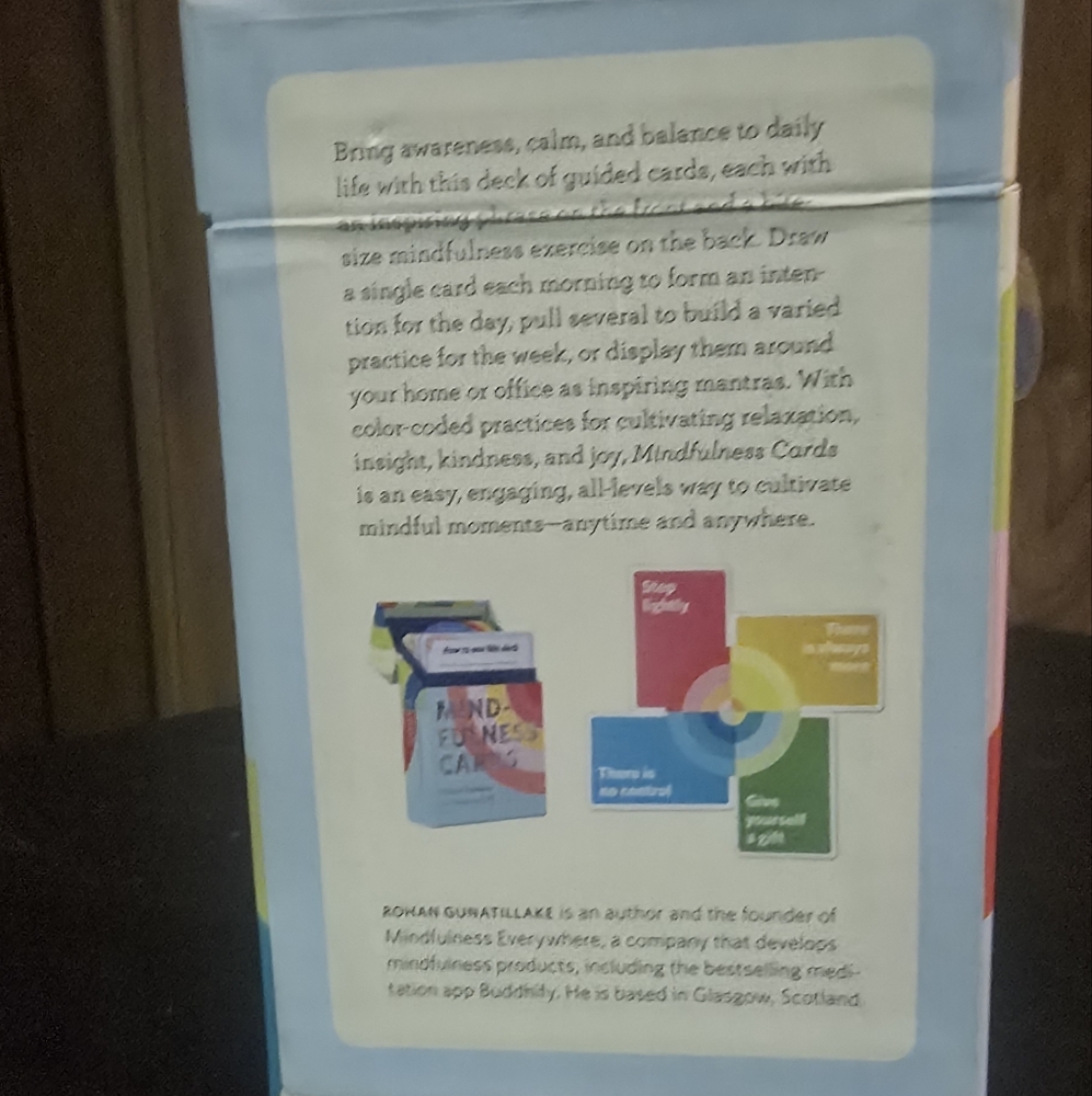 Mindfulness Cards Set - Multicolor - Picture 4 of 7